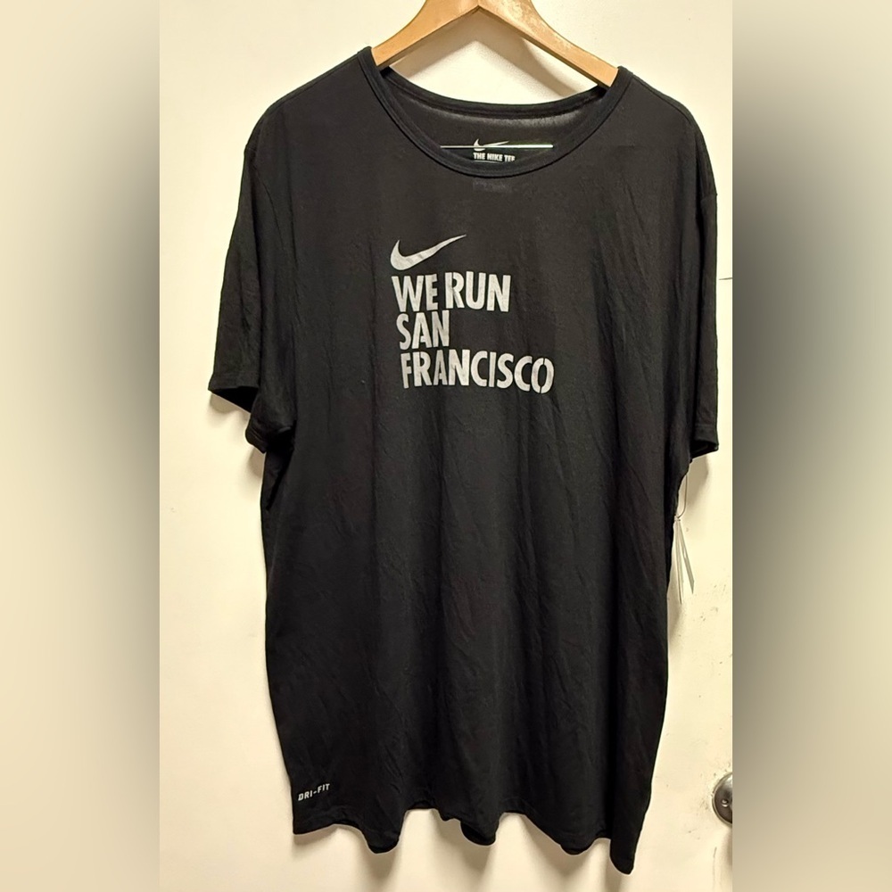 Nike Black 'We Run San Francisco' Men's Tee 2Xl
